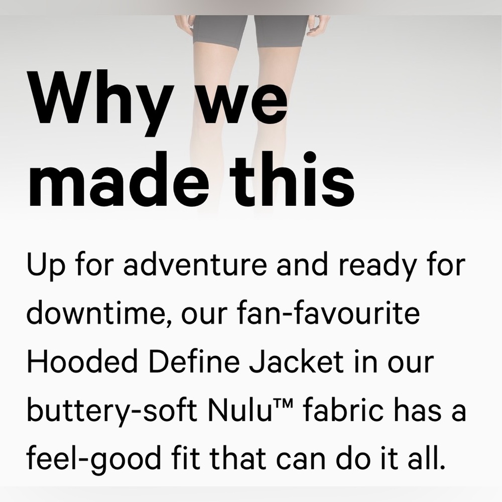 š¤Lululemon Define Jacket fan-favourite in buttery-soft Bone Nulu⢠fabricš¤ - Picture 7 of 16